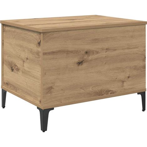 Maison Exclusive - Table basse Chêne artisanal 60 x 44,5 x 45 cm Bois d'ingénierie