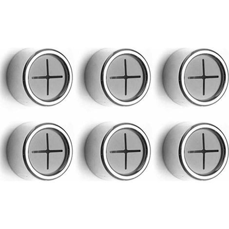 VURAHOME - 6 Pièces Attache Torchon, Accroche Torchons Adhesif, Accroche Torchon Ventouse Torchon Cuisine, Porte Torchon Ventouse Pour Salle De Bain, Armoire Et Placard (ABS Rond)
