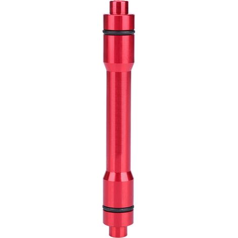 Adattatore per perno passante da 15 mm per mozzo a sgancio rapido da 9 mm, ruota anteriore da 100 mm (rosso) (1/4)