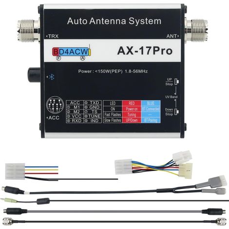 AX-17 ProSystème d'antenne automatique Antenne à ondes courtes Contrôle automatique (1/3)