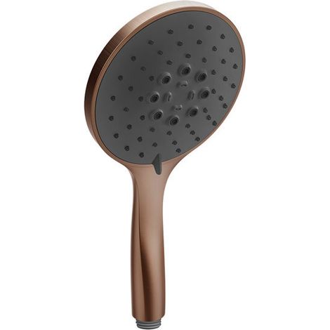 Gessi Origini Douchette anticalcaire, avec insert noir, 3 jets,