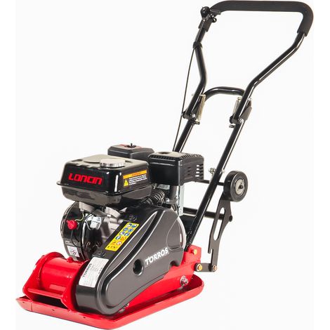 Compacteur à plaque vibrante 12,1 kN - Moteur essence 6,5ch - Plaque 51 x 35 cm Torros TPT1202 (1/5)