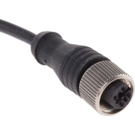 Cordon RS PRO 3 conducteurs , M12 Femelle, 5m ( Prix pour 1 )
