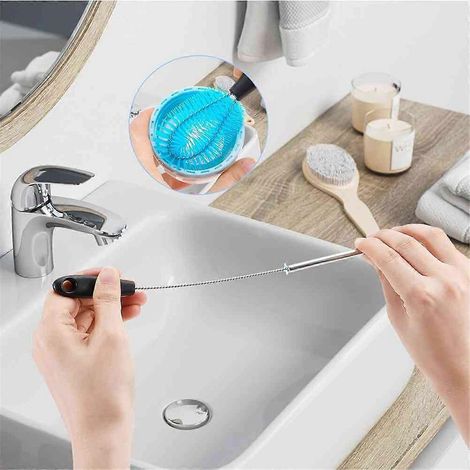 Ensemble de goupillons pour bouteilles d'eau, goupillon de nettoyage 3 en 1 à long manche (1/5)