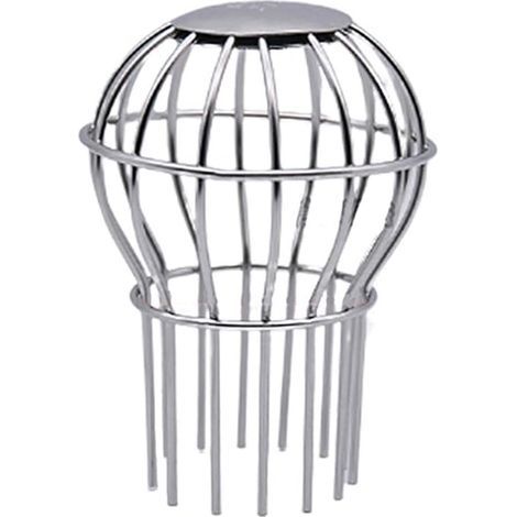 304 Stainless Steel Filter Strainer, Stops Blocking of Leaf Seeds and Other Gutter Cleaning Tools - 62mm (1/5)