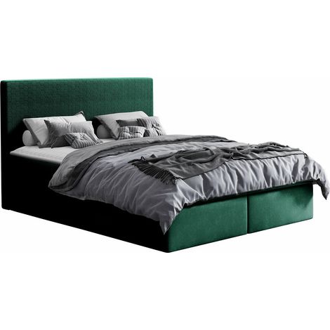 Cama continental Nix, Velluto 10, Doble, Continental, 180x200, Tapiz, Somieres, 186x208x103cm (1/5)
