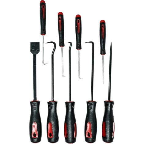 Dapetz ® 9PCS Pick & Hook Set with Scraper Gasket Scraping Hose Removal Pick Tool Set Auto & Electronics Multipurpose Maintenance Tools Use (1/5)