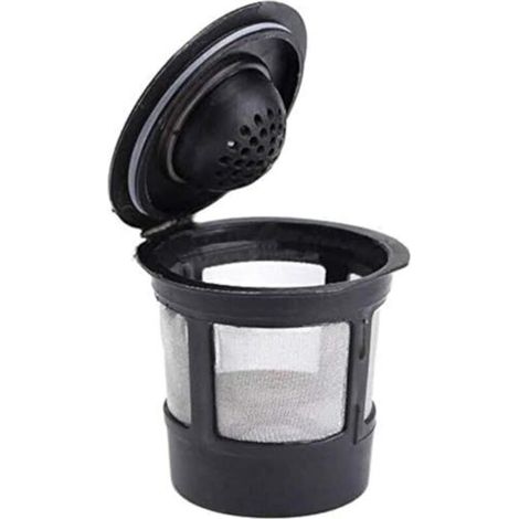 POFET Pack of 6 reusable K-Cup refillable coffee capsules for Keurag 2.0 and 1.0 refillable coffee filters (1/5)