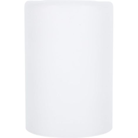 jour cylindrique en verre pour suspension E27 ouverture de