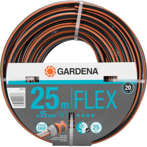 GARDENA Tuyau d'arrosage Comfort FLEX 15 mm (5/8’’) 25 m (18045-26)