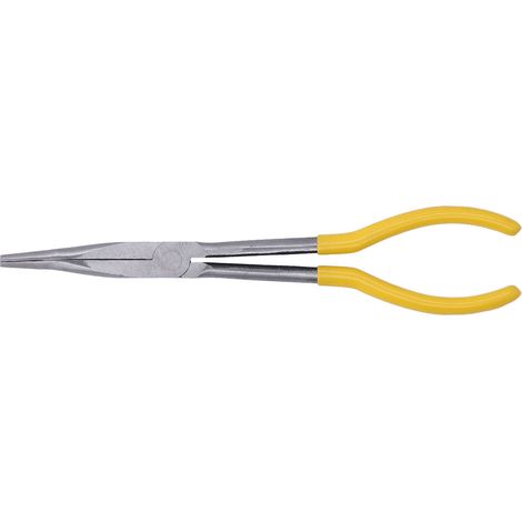 Pince à bec long en acier 45, pince à bec long coudée à 25° de 11 pouces, coupe-câbles, outils de réparation (1/5)