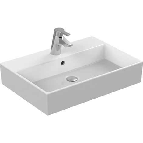 Ideal Standard Strada - Lavabo 50x42x15 cm, foro singolo per miscelatore, bianco K081601