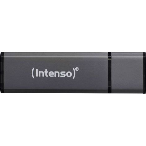 Clé USB INTENSO Alu Line 3521461 USB 2.0 8GB anthracite (1/3)