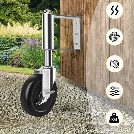 Rouleau central à ressort pour portes coulissantes de garage, 100 kg (1/5)