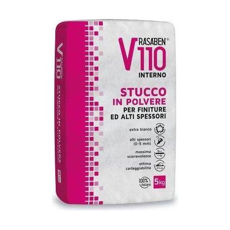 4,0 x STUC POUDRE INTERNE V110 K2 RASABEN