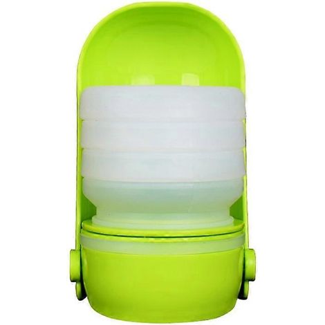 Bouteille d'eau pliable pour chiens, distributeur d'eau pliable pour l'extérieur, gain de place, portable, étanche, norme E7CB