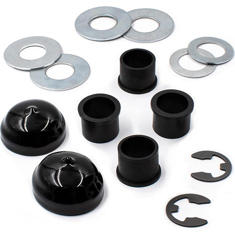 Repair kit for front axle spindle bushings 532406013, compatible with 406013, 532121232, 532173966. Front axle spindle bushings for lawnmowers to reduce wobbling – 20 sets.