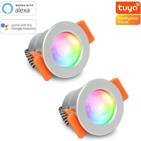 Smartes MiBoxer LED Einbaustrahler Set 3W 12V IP66 - Lichtfarbe: RGB+2700K - Anzahl: 2x (1/5)