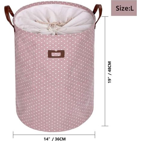 Grand panier de rangement unisexe pour jouets, panier de rangement pour le linge sale (1/4)