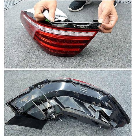 4 Meter Scheinwerferkleber, schwarzer Butylkautschukkleber, Scheinwerferdichtmittel, Nachrüstung, Abdichtung von HID-Scheinwerfern, Rücklichtschutz, wasserdichtes Klebeband () (1/4)