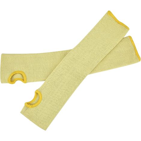 Pair of Cut Arm Sleeve Protectors, Thermal Sleeve Protection for Kitchen Construction, Welding, Cutting, Knitting (1/5)