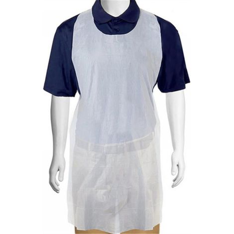Tablier Jetable - Polyéthylène 2 Mil - Imperméable - Pour Cuisine Restaurant Nettoyage Peinture - Adulte - 100 Pièces (1/5)