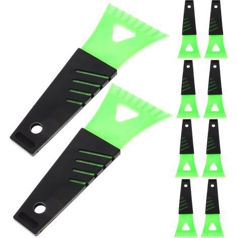 10 Pièces Mini Grattoir à Glace Plastique PP Portable (1/5)