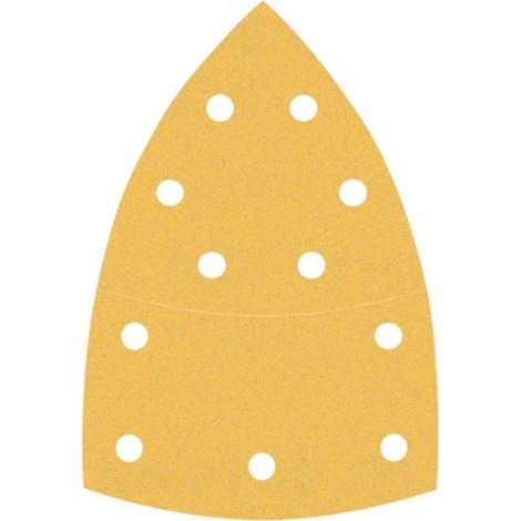 Papier abrasif Bosch expert c470 grain 120 10 pièces