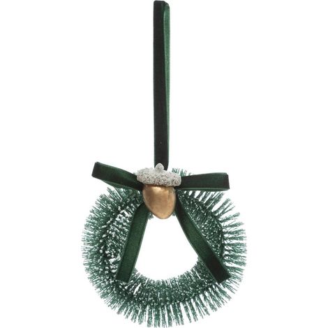 Sdn plast cour nappa verde 10cm - Feeric lights & christmas