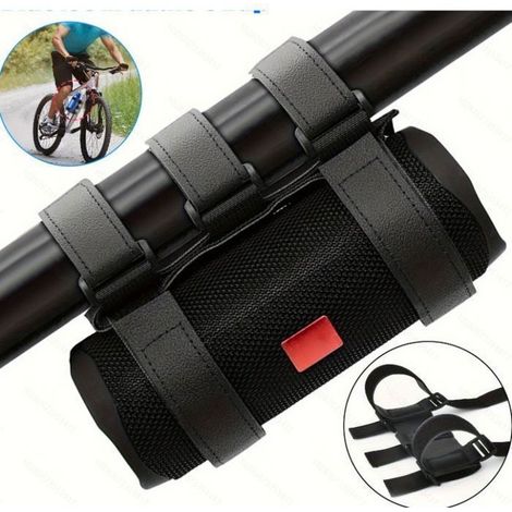 1 Support Haut-parleur, Sangle Réglable Nylon, Antidérapant, pour Vélo Chariot Golf Bateau 7-12 Pouces