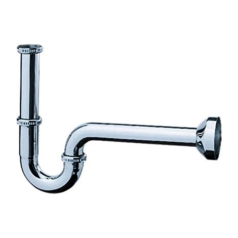 Hansgrohe - Sifone a S, montaggio semplice, cromato 53010000 (1/4)