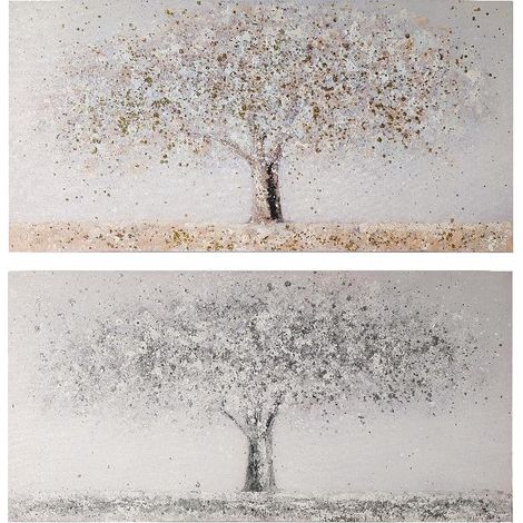 Quadro da Parete Decorativo Oleografia 80 x 40 cm 2 Colori (1/2)