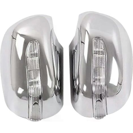 Rückspiegelabdeckung mit LED-Beleuchtung, Seitenspiegel mit Blinker für Toyota Hilux Vigo 2006-2014 JXLGV (1/5)