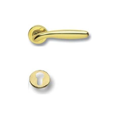 MANIGLIA AMALFI C/ROS.YALE 45 ORO