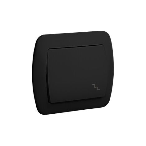 10AX, 250V, terminales de tornillo: negro mate, cable