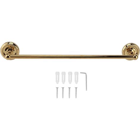 Porte-serviettes en cuivre, barre porte-serviettes simple, porte-servi (1/5)