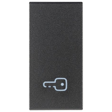 Tasto 1M simbolo chiave grigio Vimar Arkè 19021.p
