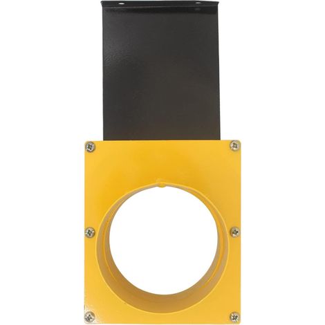 Trappe guillotine obturation tuyau aspiration copeaux aspirateur d'atelier bois buse à tirette d'obturation collecteur sciure (1/5)