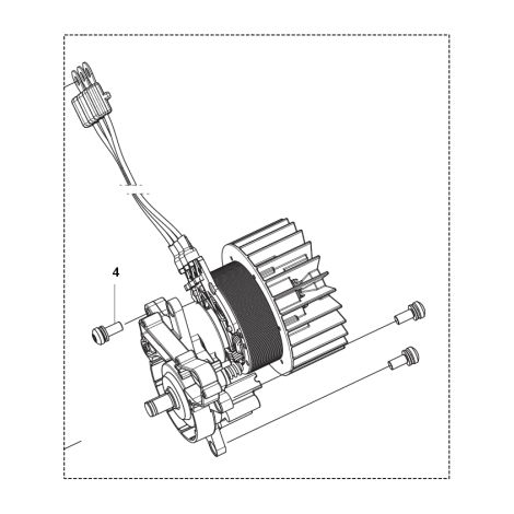 MOTOR KIT 538631101 HUSQVARNA ORIGINALES