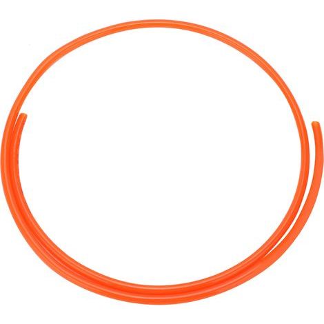 Pneumatikschlauch, flexibler TPU-Schlauch für Luftkompressoren, geeignet für Chemikalien, Kraftstoffe und Öle, TPU0805, Außendurchmesser 8 x Innendurchmesser 5 cm, orange, 10 Meter (1/5)
