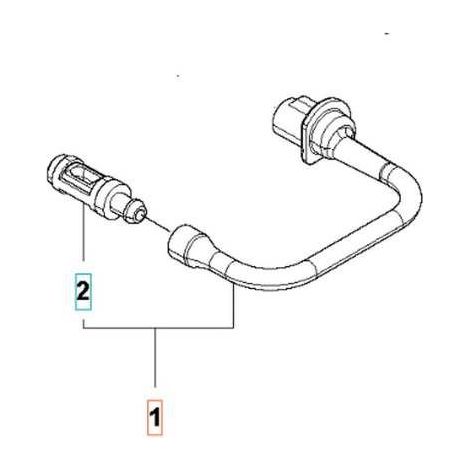 KOMPLETTE ÖLLEITUNG 521579902 ORIGINAL HUSQVARNA