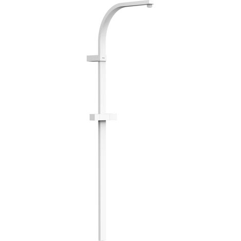 TRES 03463505BM OVER-WALL Barra de Ducha Larga Adaptable a Grifo Termostático Mural con Conexión Compatible Color Blanco Mate - ref: 03463505BM