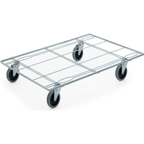 Stockman - Chariot fil d'acier 400 Kg bacs 800x600mm - ZD400B (1/3)