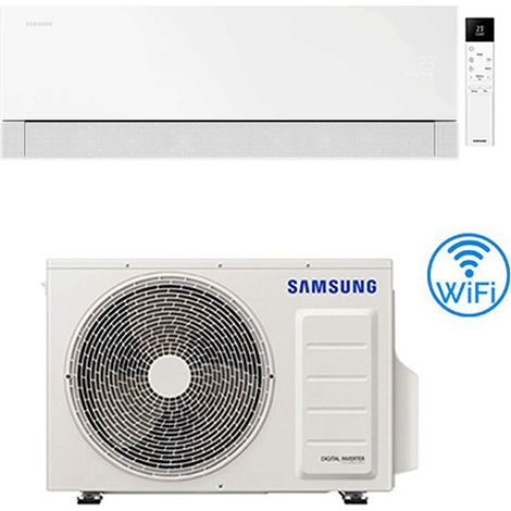 Climatiseur Samsung WINDFREE PREMIÈRE Essential White Wifi 9000 BTU AR70H09C1AWNEU ONDULEUR Classe A+++/A++ NOUVEAU 2026