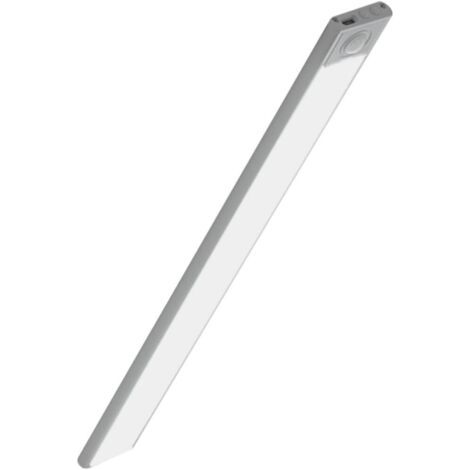50cm Lampe de placard à détecteur de mouvement LED avec rechargeable USB, éclairage sous armoire à intensité variable, lumière pour armoire, blanc (1/5)
