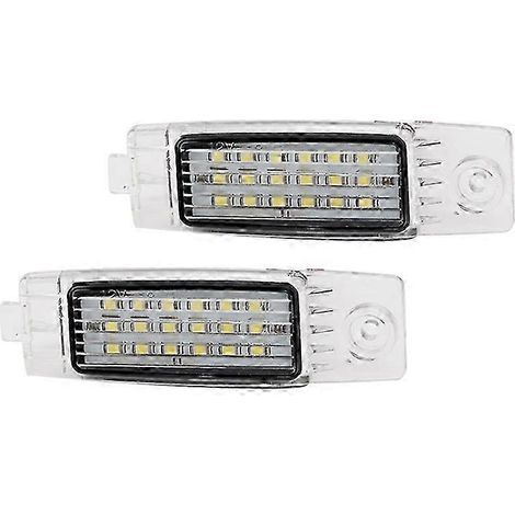 Lot de 2 ampoules LED blanches 18 SMD Hausnn Canbus sans erreur pour plaque d'immatriculation Lexus RX300 (1998-2003) - Meilleure vente (1/5)