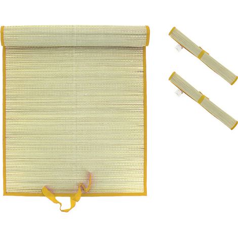 2er Set Strandmatte Gelb 80x60cm-MYW99747-2-Gelb