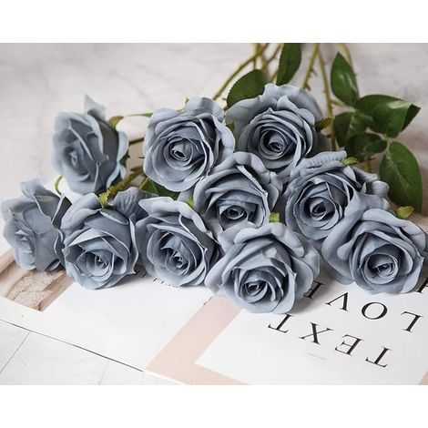 Roses artificielles en Soie pour Arrangement de Mariage fête décoration de la Maison