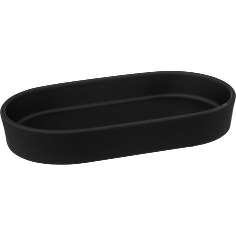 Tablett aus steingut colorama schwarz khôl - 5five