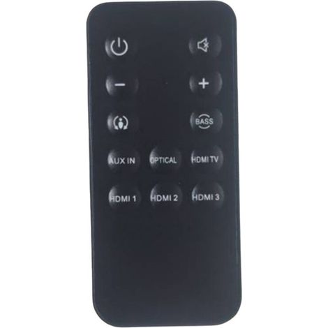Adecuado para el mando a distancia de repuesto de la barra de sonido SB400